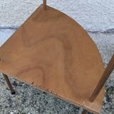 Pair of Corner Shelves 60/70 Vintage Design Console Table