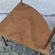 Pair of Corner Shelves 60/70 Vintage Design Console Table