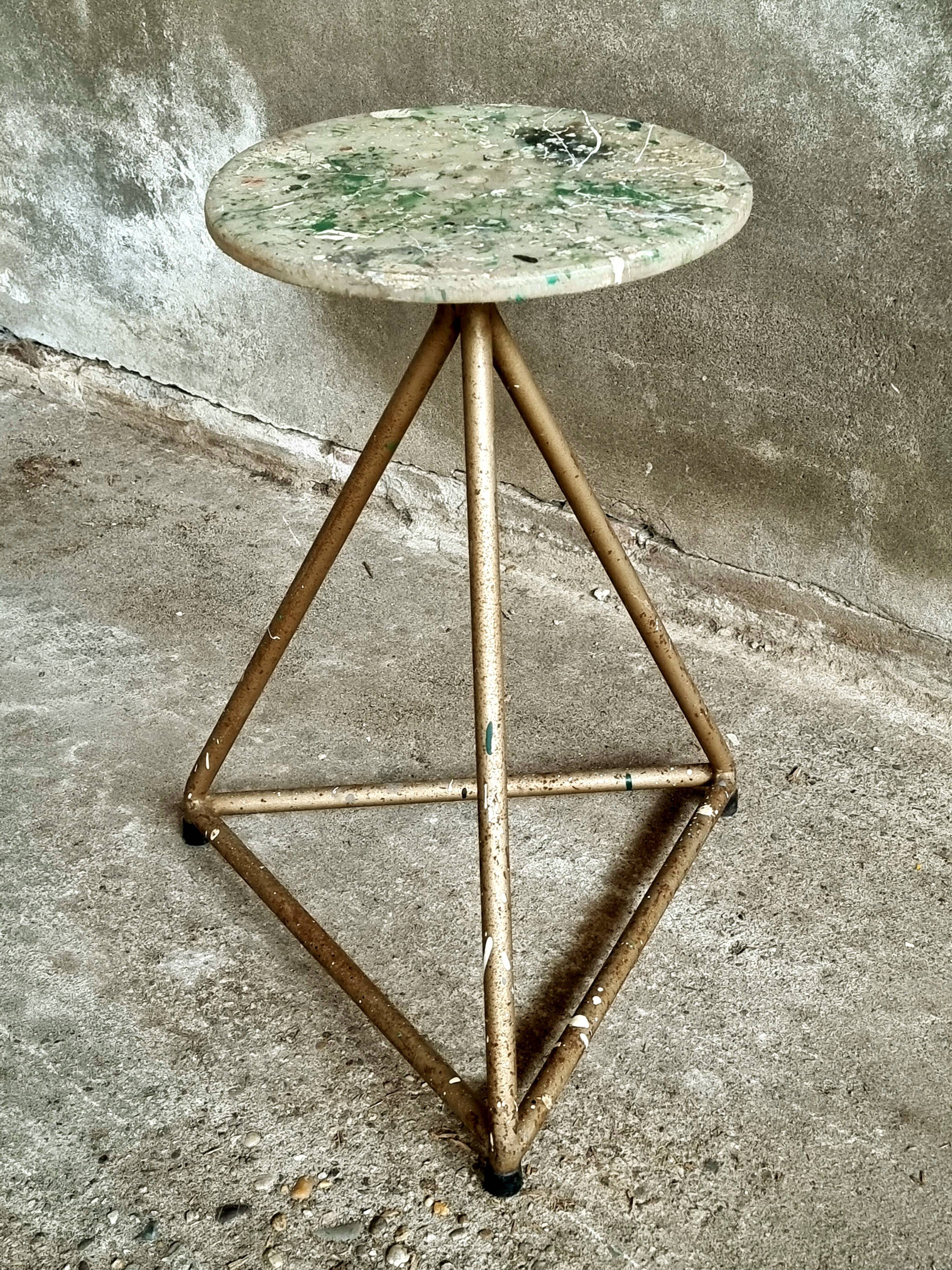Vintage stool design stool painter's stool