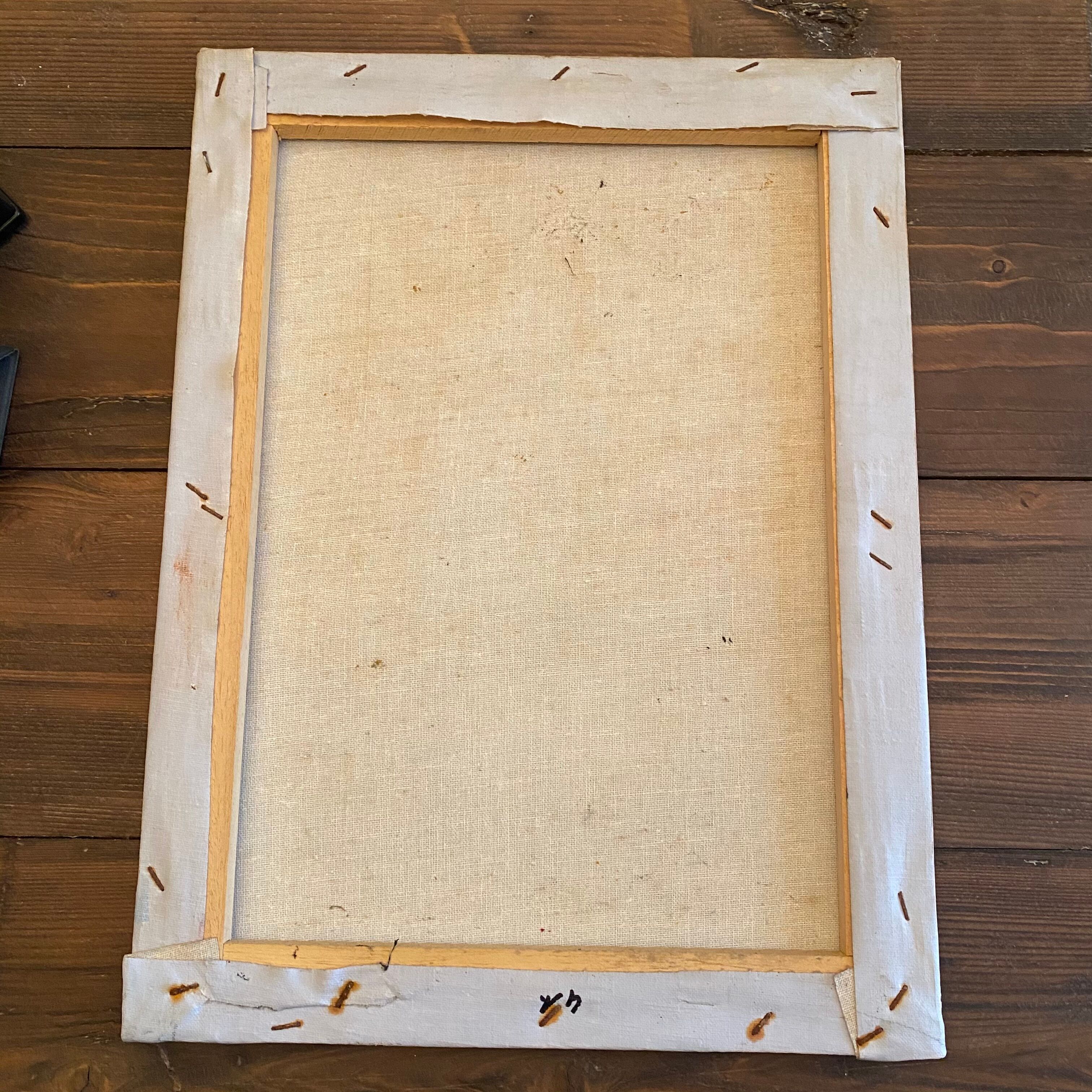 Painting bouquet of flowers signed by T. Denver