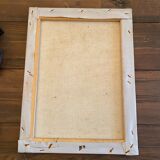 Painting bouquet of flowers signed by T. Denver