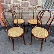 Suite of 4 viennese bistrot chairs
