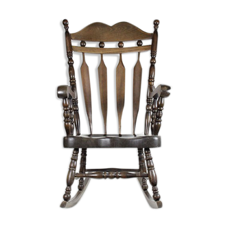 Rocking-chair scandinave classique