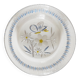 Coupe en verre Walther glass papillon et fleurs