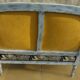 Louis XVI style bench sofa with upholstery and beech wood - Completely revamped