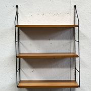 Vintage Wall Shelf / Wall Unit, String Sweden 1970's