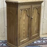 English buffet XIXth in pitch pine