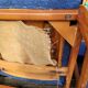 Set of 3 padded seat chairs