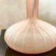 Vase Leonardo en verre dépoli rose