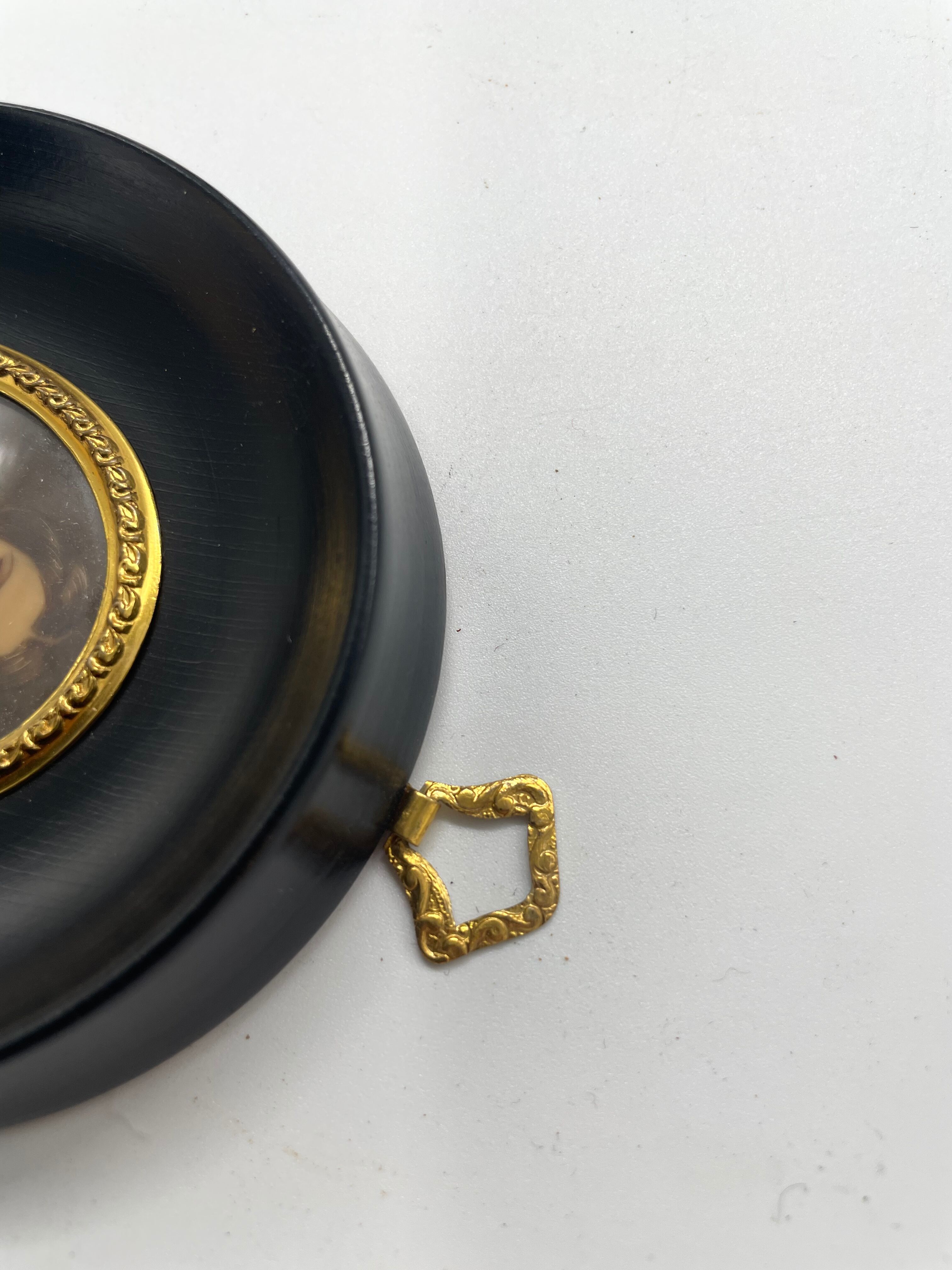 Miniature portrait of a woman