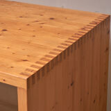 Desk in solid pine by Ate van Apeldoorn for Houtwerk Hattem, The Netherlands