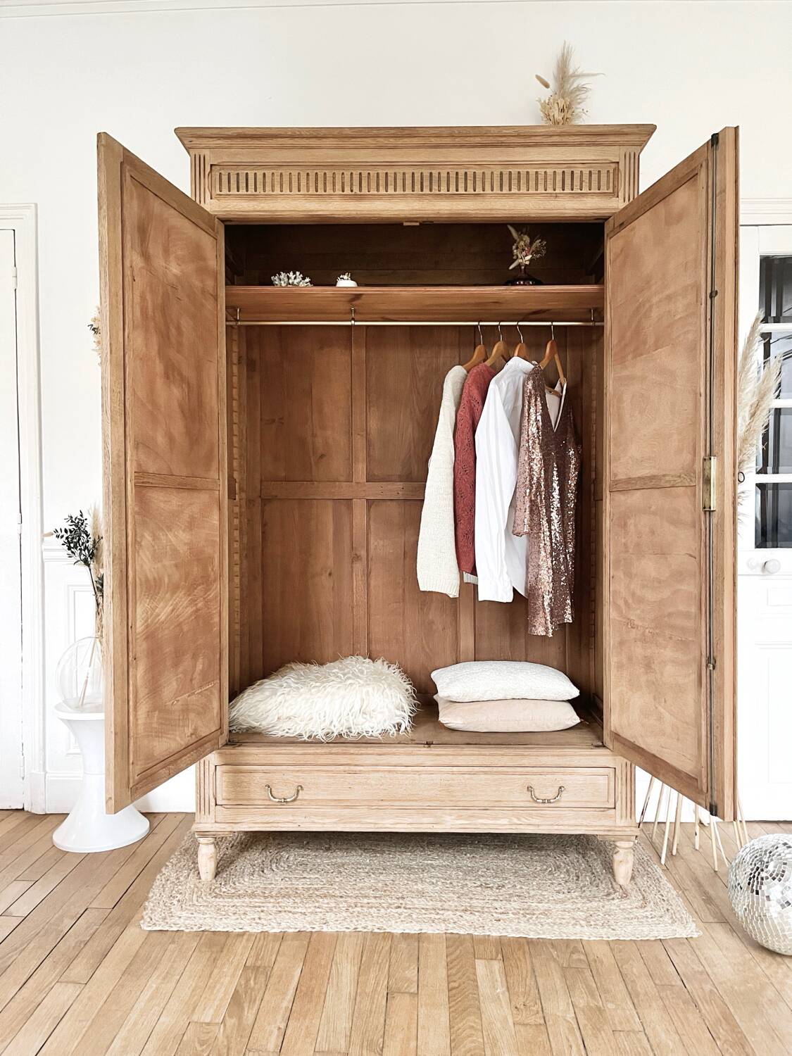 Classic Parisian wardrobe