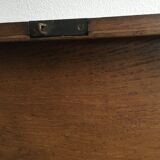 Old wooden travel chest