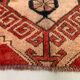 Vintage western turkish rug oriental 115x124 cm