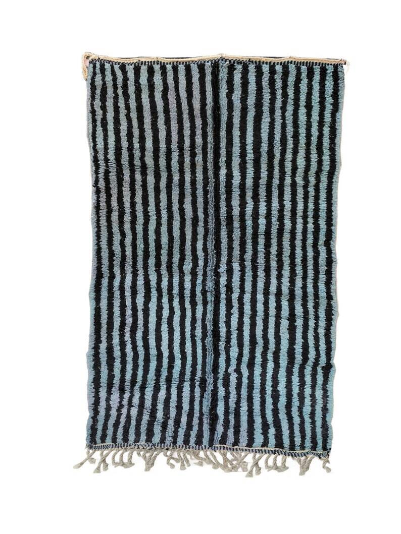 Handmade Berber wool rug, 150/250cm