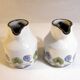 Niderviller earthenware milk pots