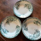 6 Terre de Fer soup plates
