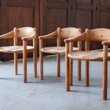 Set of 3 dining chairs by Rainer Daumiller