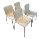 4 Chaises Arper Catifa 46