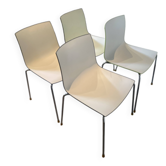 4 Arper Catifa 46 chairs
