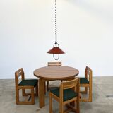 Monte Baisse Lita Suspension – Brick Red – 80's French Design