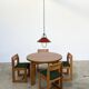 Monte Baisse Lita Suspension – Brick Red – French Design 80's