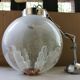Suspension globe verre Mazzega Murano 70'