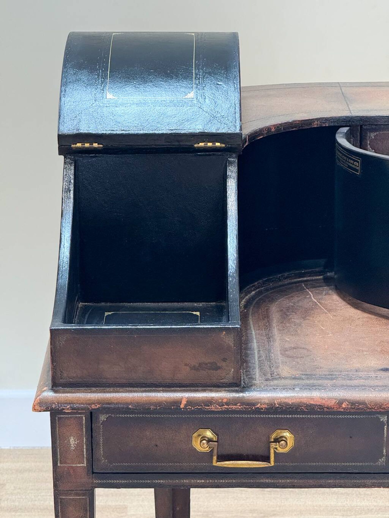 Antique desk by Charles Lowe & Sons