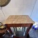 Louis XVI style display case in veneer marquetry, late 19th century