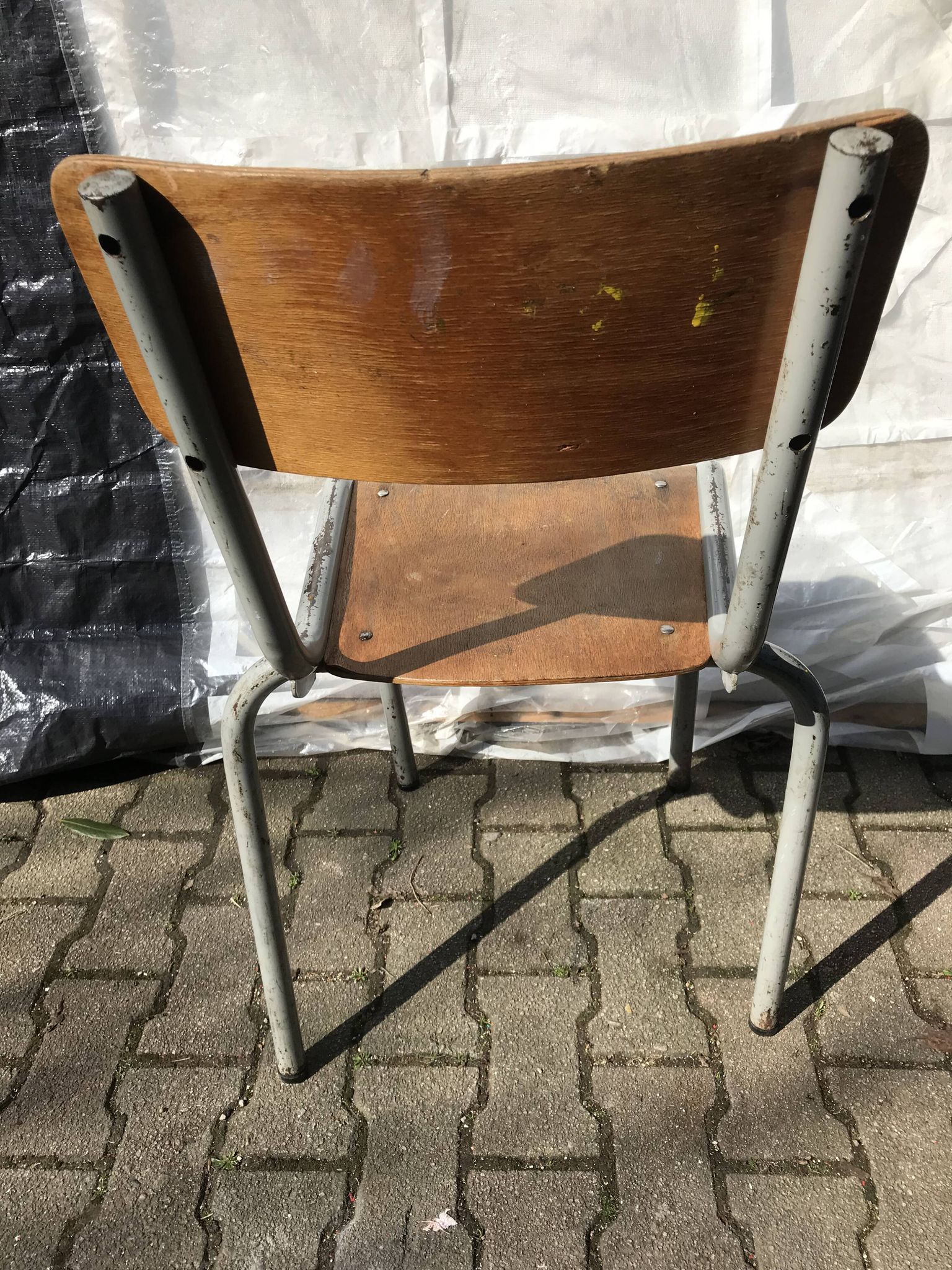 Ancienne chaise école  années 70