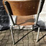 Old 70s school chair