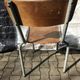 Old 70s school chair
