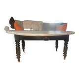 Old round coffee table