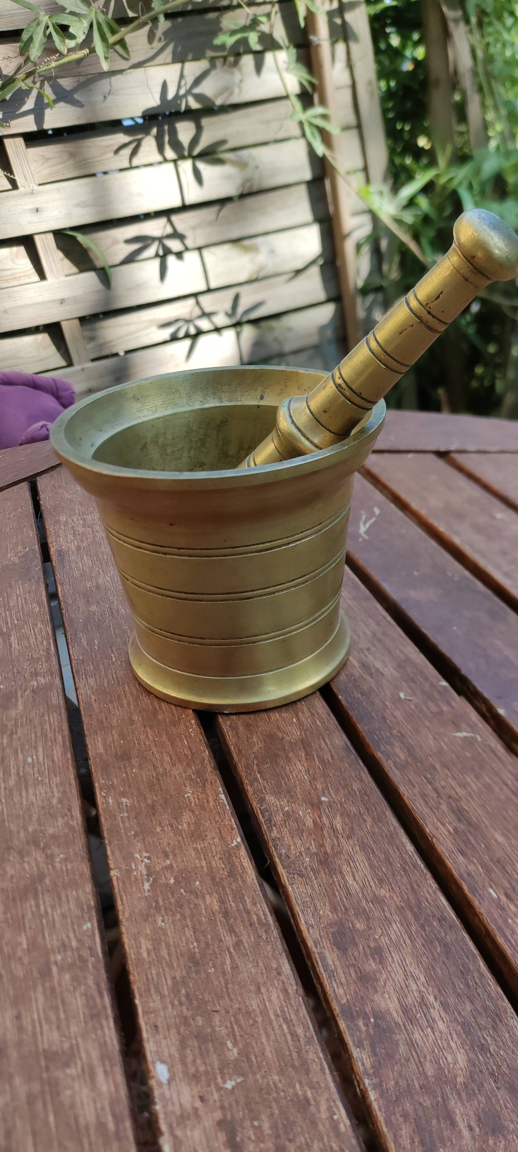 Mortar, apothecary pestle