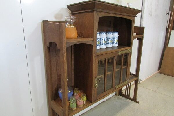 Converted Art Nouveau buffet top