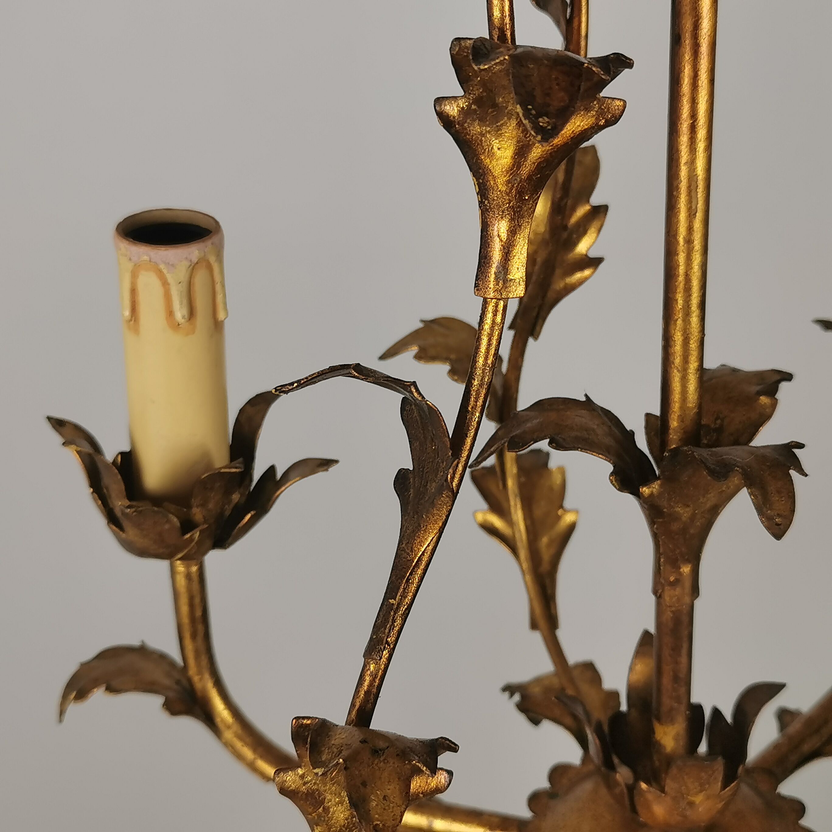 Lustre italien "feuilles"