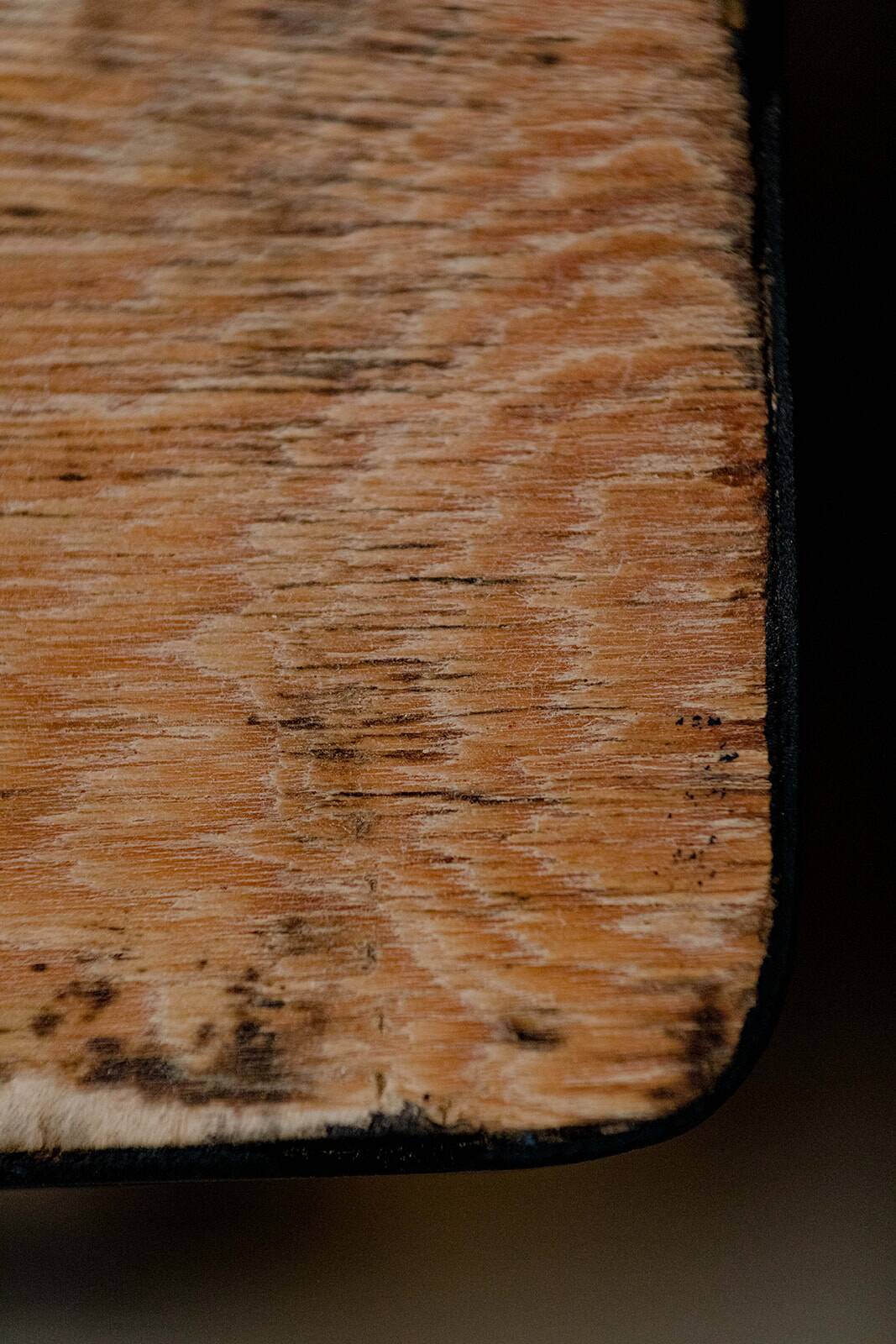 Wooden trade counter