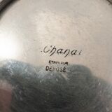 Art Deco tea service in pewter