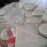 10 Limoges porcelain flat plates
