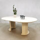 Round extendable dining table Kondor