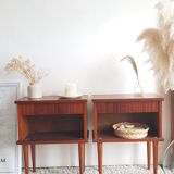 Pair of bedside tables circa 1960