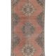 Vintage Turkish hallway rug 115x381 cm