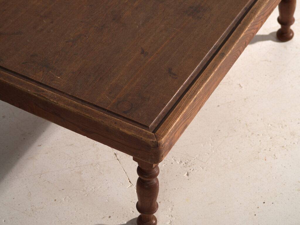Antique Japanese folding coffee table in wood – Japan, circa 1920