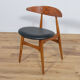 Chaises de salle à manger danoises ch33 du milieu du siècle par Hans J. Wegner pour Carl Hansen & Son