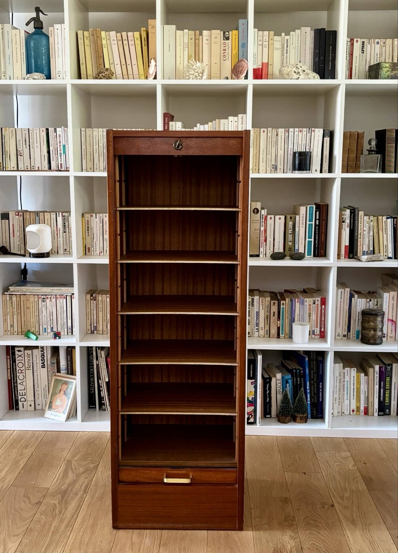 Vintage curtain filing cabinet – 1960s/70s