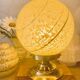 Yellow Clichy glass art deco lamp