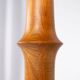 Paire de lampadaires en bois tourné style Art Deco, France, milieu XXe