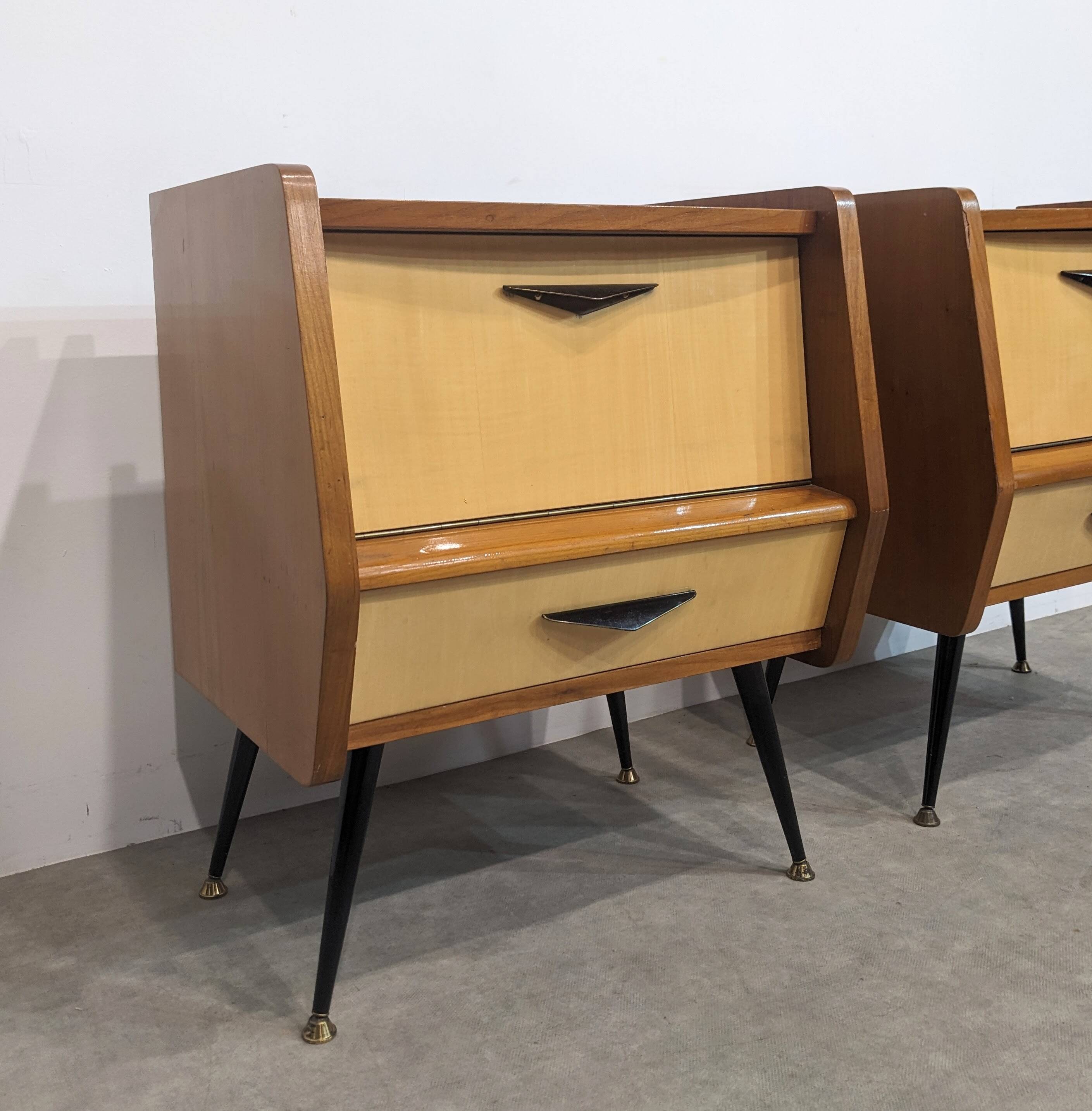 Rockabilly nightstands, 50s