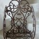 Cast iron wall shelf