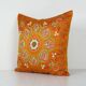 Vintage embroidered cushion cover 51x51 cm